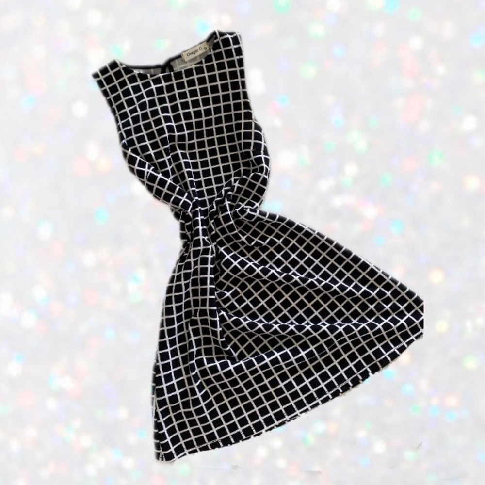 ✨ checkerboard mod dress✨